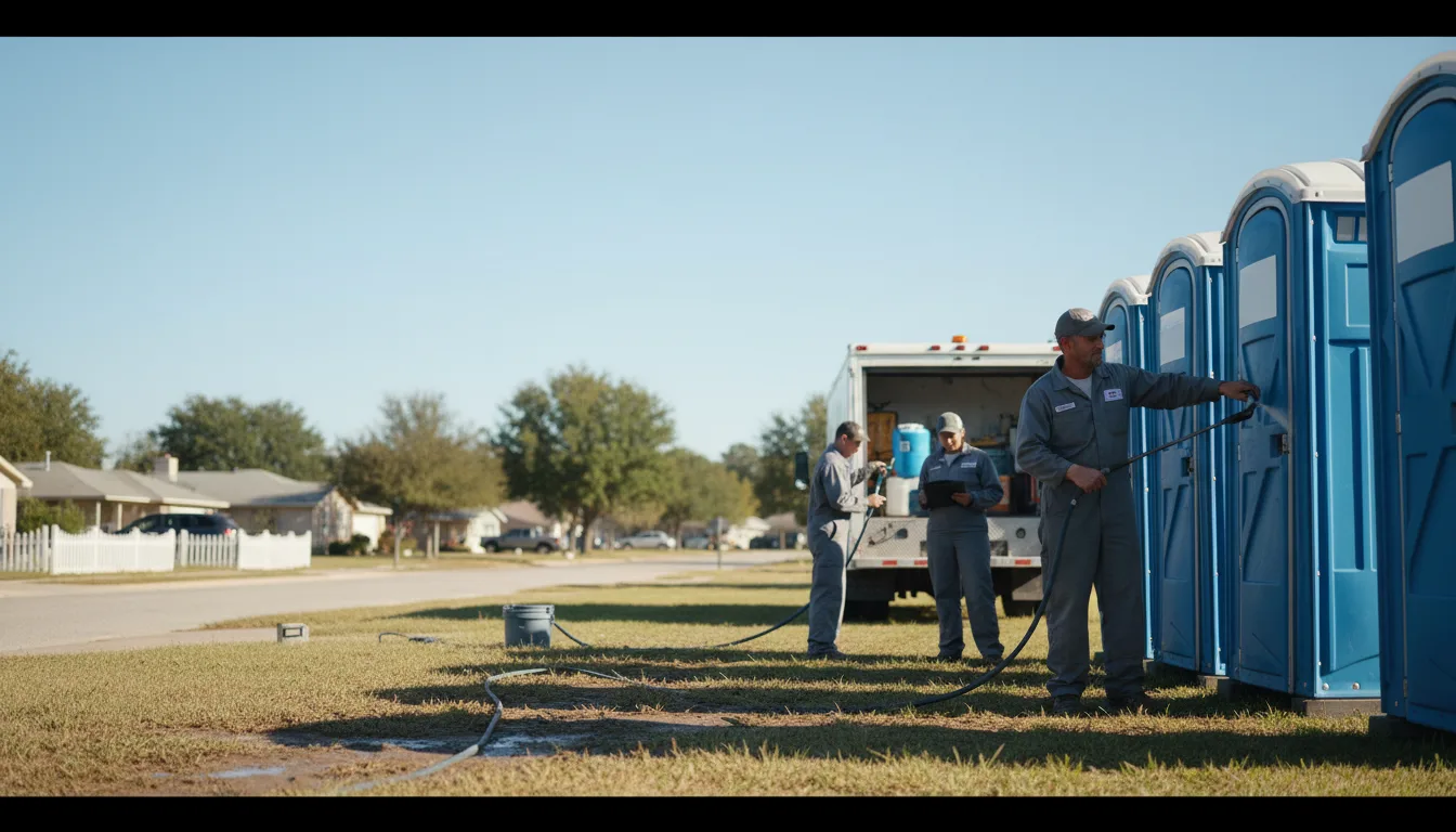 Long-Term Portable Toilet Rental in Fessenden, ND near me
